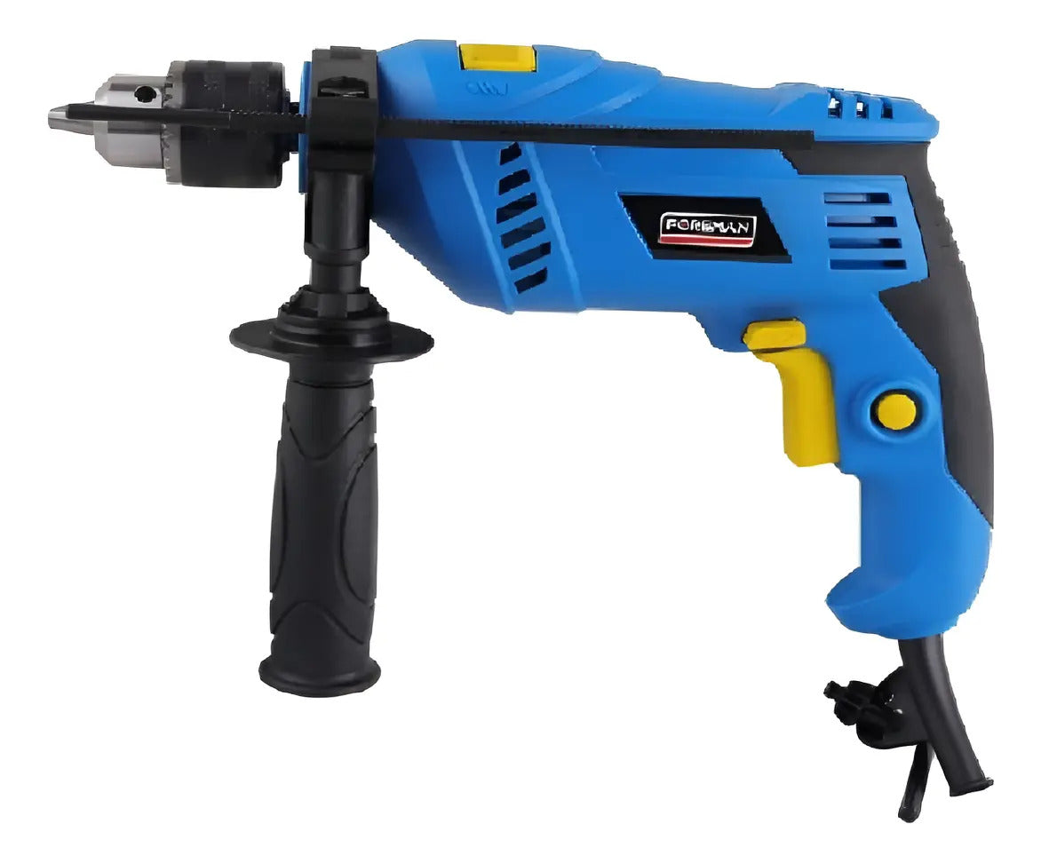 Taladro De Impacto Foreman 710w 13mm Azul 50 60hz
