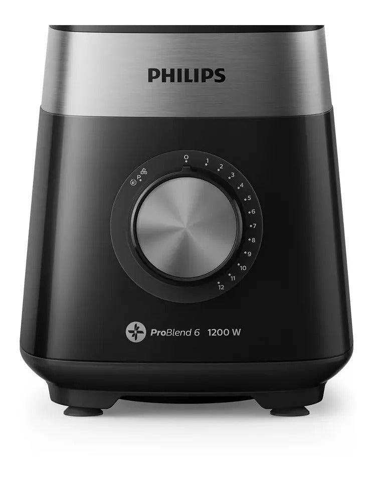 Licuadora Philips 1.200w 2 Lt 12 Vel Hr2242/90 - Negro