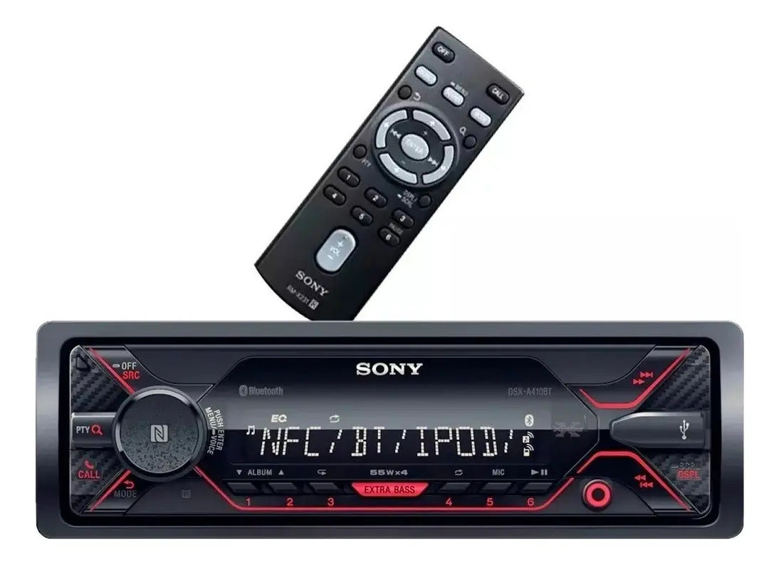 Estéreo Sony Bluetooth Usb Aux Dsx-a410bt
