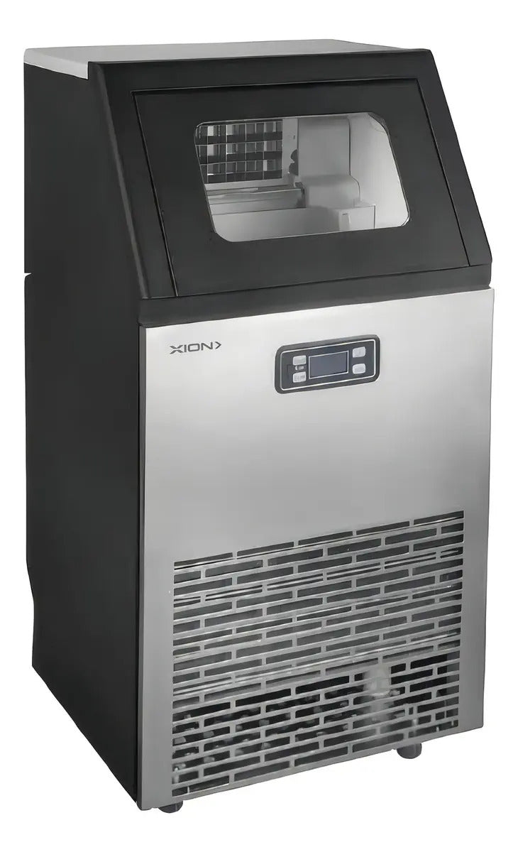 Fabricadora De Hielo Pro 45kg/24h Xion Xi-ice45pro Negro