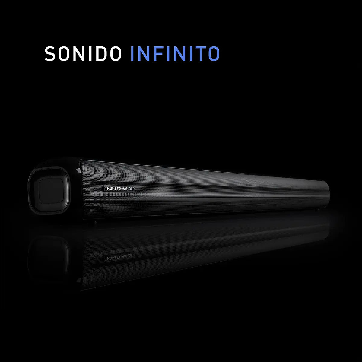 Barra De Sonido Thonet & Vander Röhre - Negro