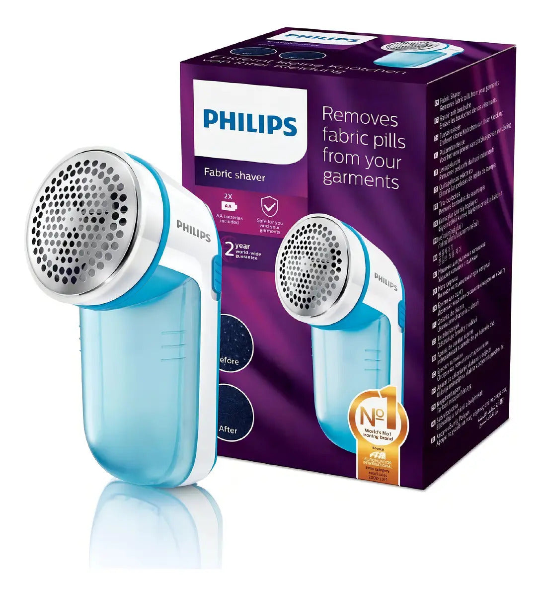 Quita Pelusas Philips 2 Pilas Aa Gc026/00