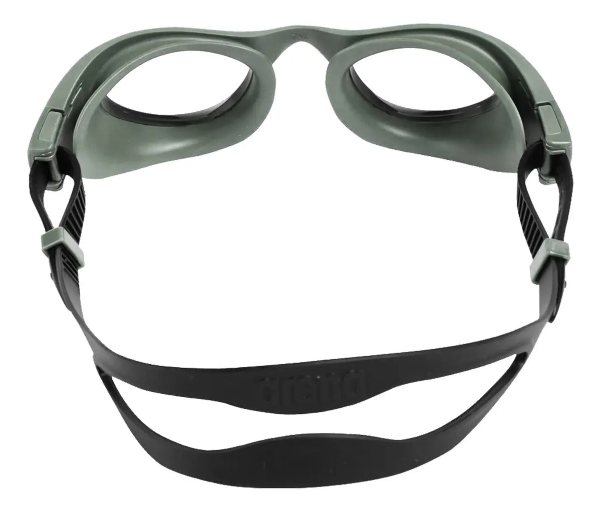 Lentes Natación The One Transparentes Arena - Verde Mate