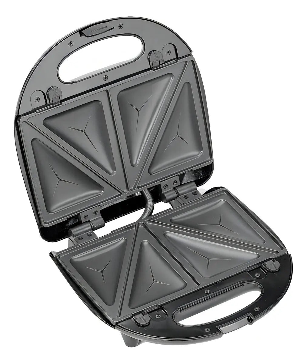 Sandwichera Waffle Grill Xion 3 En 1 Xi-sw31 - Negro