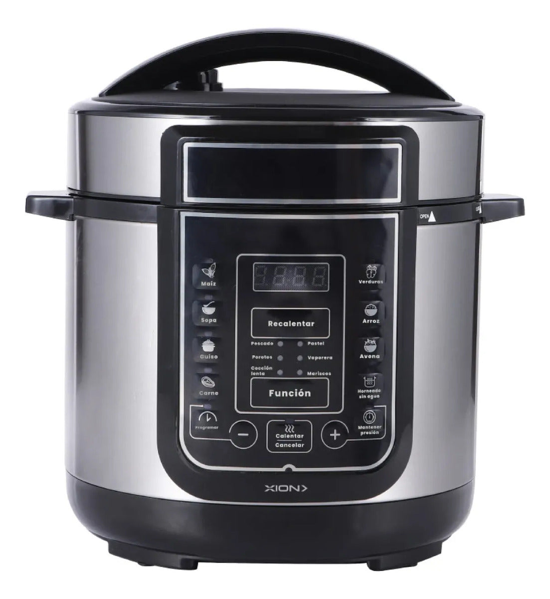 Olla A Presión Eléctrica Xion 5 Lts 900w Xi-op105 Negro