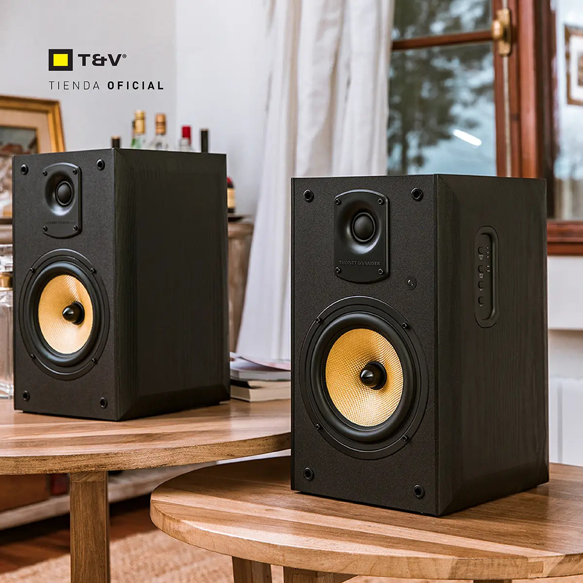 Parlante Thonet & Vander Hi-end Kugel Con Bt - Black