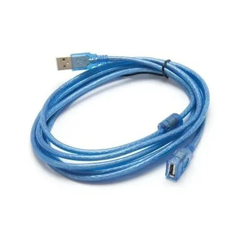 Cable Usb Extensión 3 Mts Ripcolor - Negro