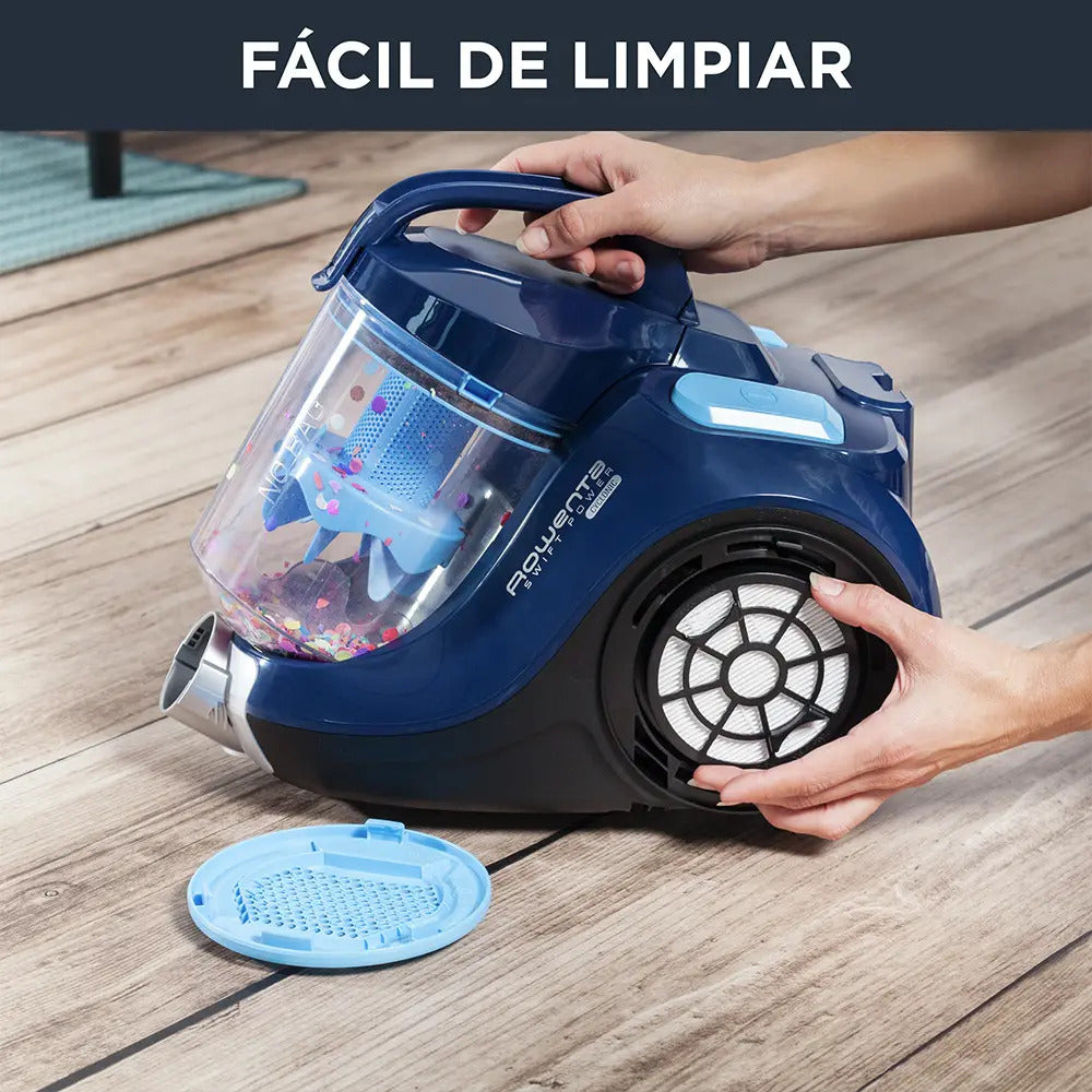 Aspiradora Rowenta Ciclónica Swift Power 900w - Azul