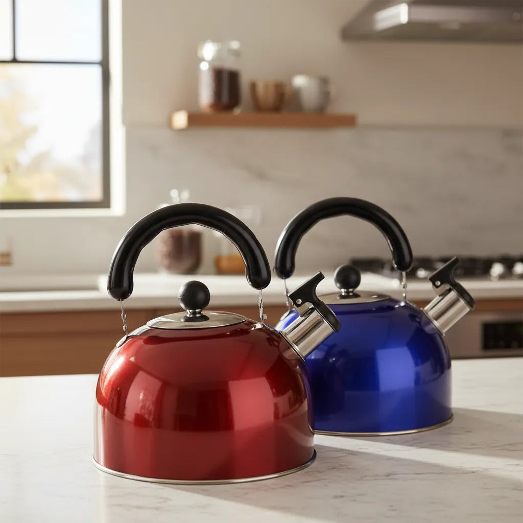 Caldera 3 L Acero Inox Color Con Silbato