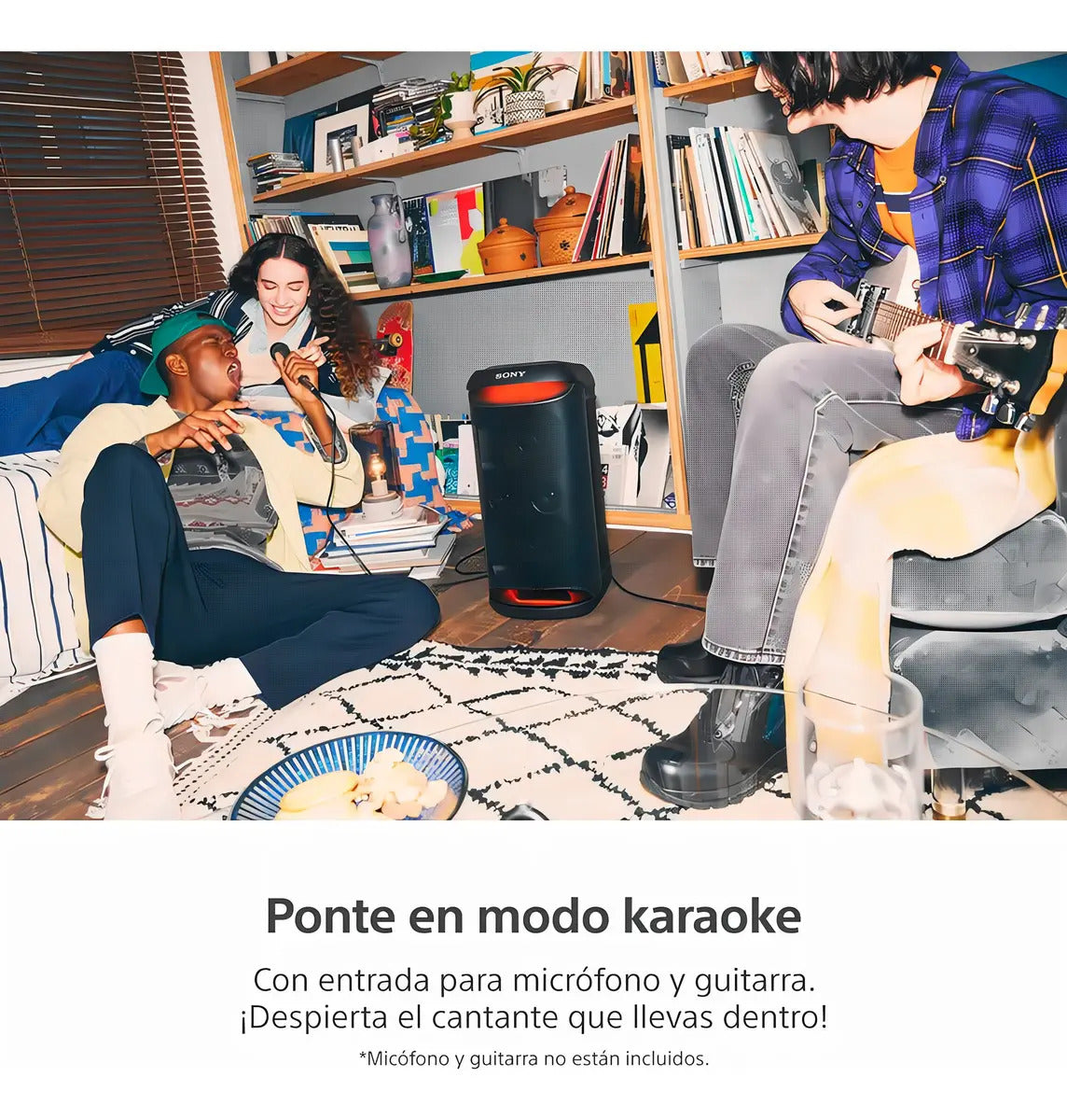 Parlante Bluetooth Portátil Sony Srs-xv500 - Negro