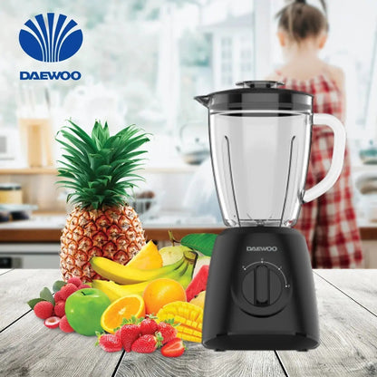 Licuadora Daewoo Jarra De Vidrio 1,5 L Tb9322 - Negro