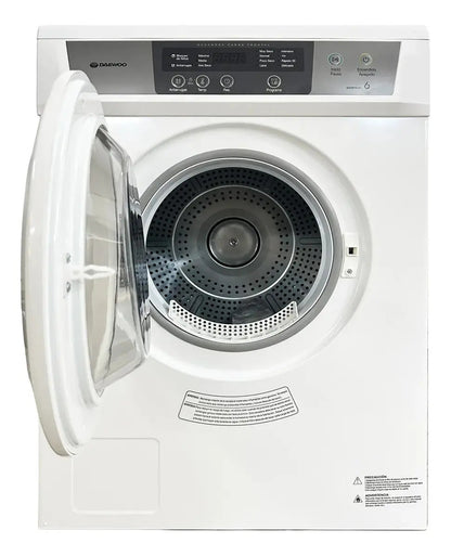 Secarropas Daewoo 6kg Tambor De Acero Inox - Blanco