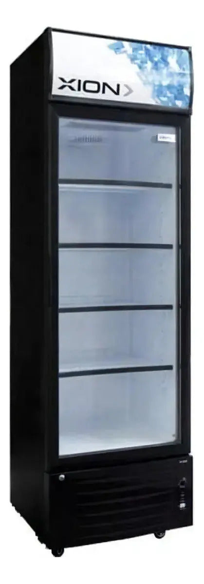 Heladeras Vitrinas Refrigeradas Xion 330 Lts Xi-h330 Recto Negro