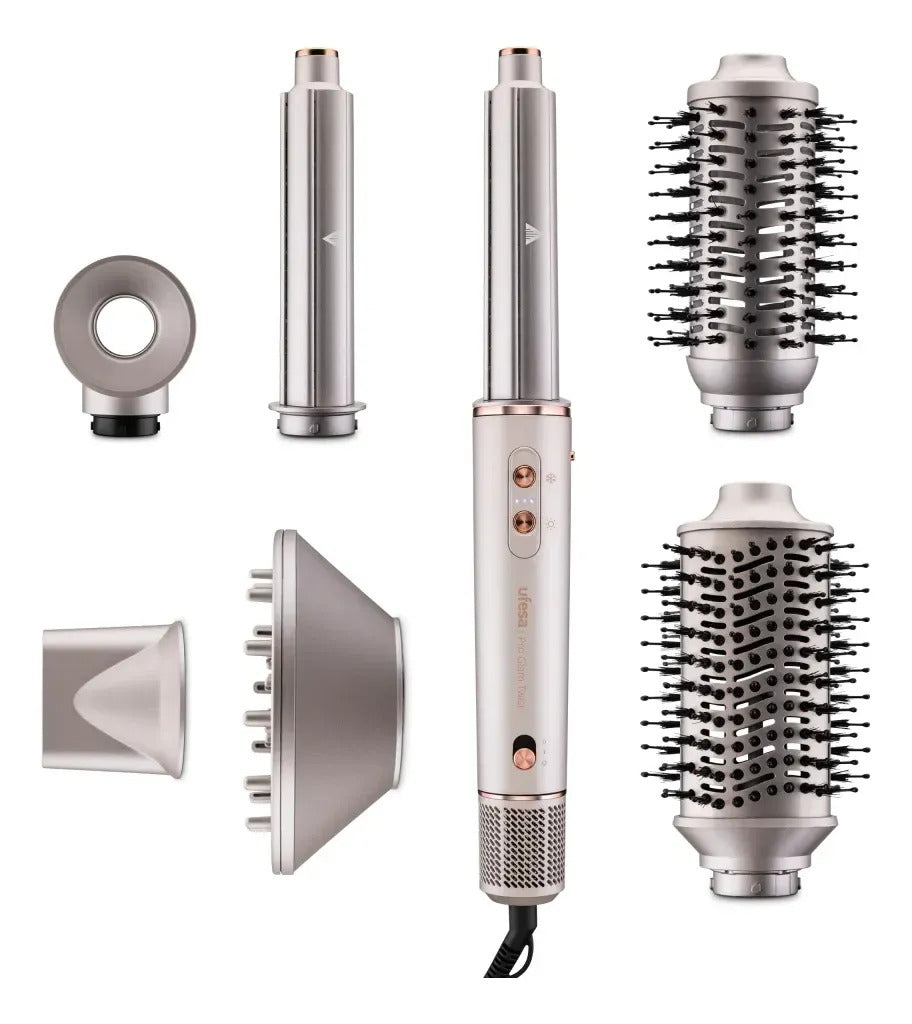 Moldeador De Pelo Ufesa Pro Glam Twist Blanco