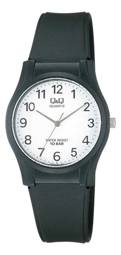 Reloj Q&q Silicona Hombre 33mm Vq02j001y - Negro