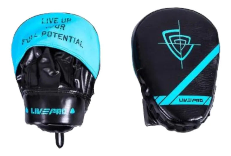 Foco Boxeo Profesional Artes Marciales Livepro - Negro
