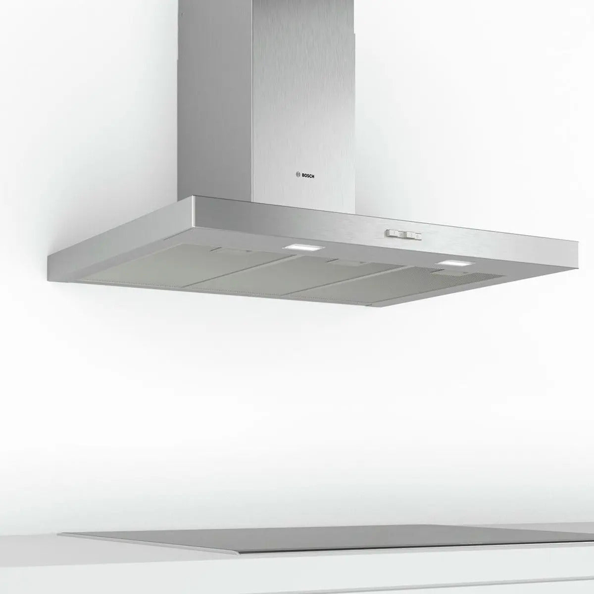 Campana De Pared Bosch Plana 90cm Dwb96bc50 - Acero Inoxidable