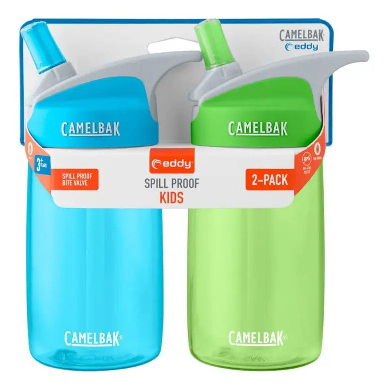 Botella Caramañola Camelbak Eddy Kids 400ml X2 - Celeste Verde