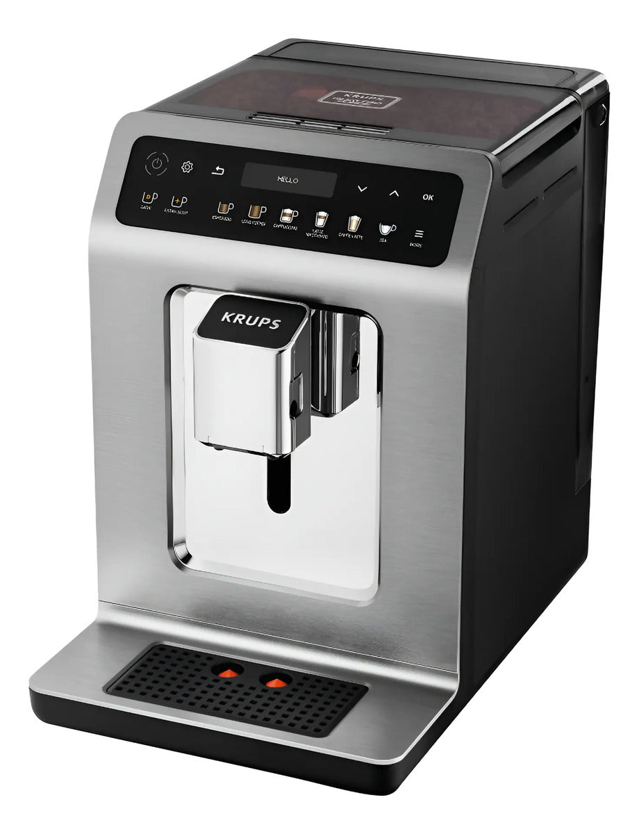 Cafetera Espresso Krups Evidence Ea894t10 - Titanio