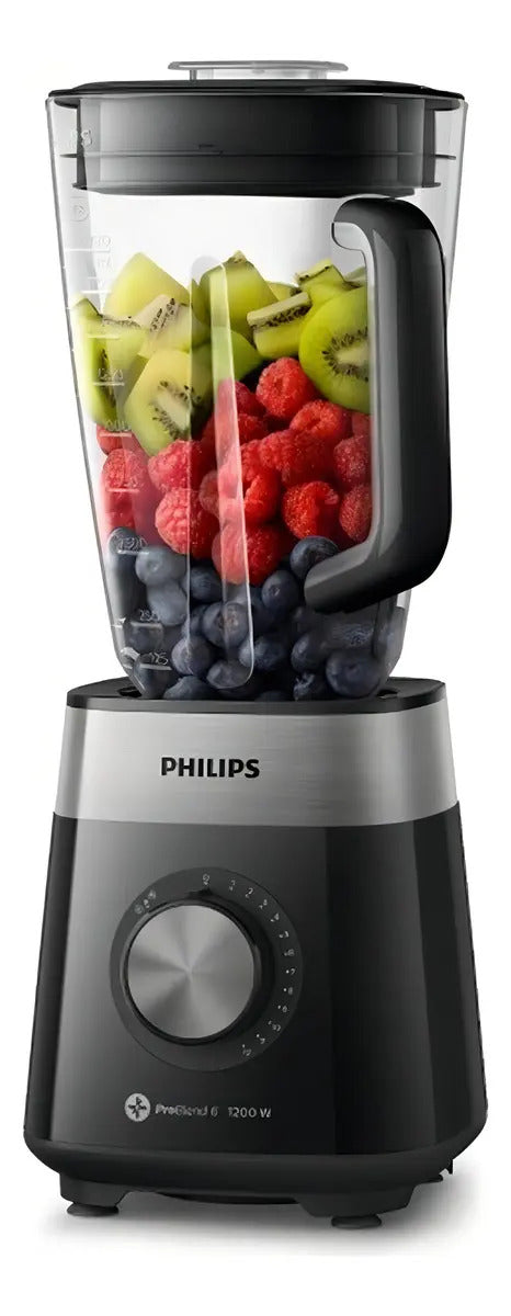 Licuadora Philips 1.200 W 3 Litros Hr2242/92 - Negro