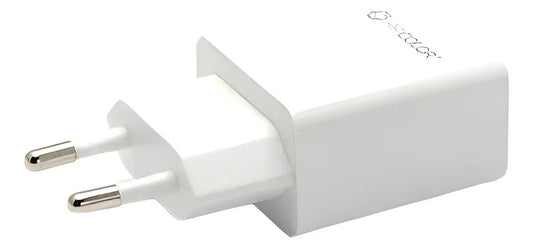 Cargador Doble Usb 220v Ripcolor - Blanco