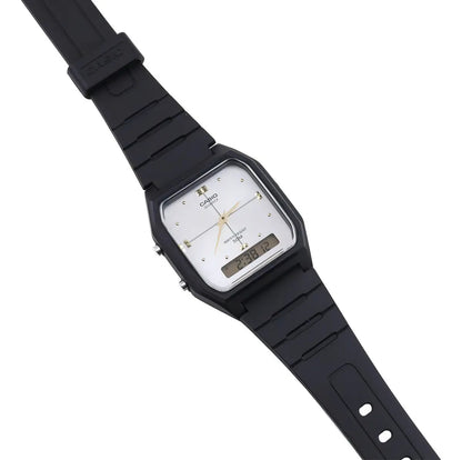 Reloj Casio Hora Crono/alarma Aw-48he-7a - Negro
