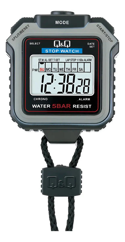 Cronometro Q&q Digital Hs43j002y - Negro