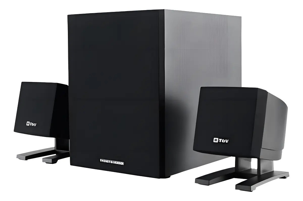 Parlante 2.1 Thonet & Vander Spiel Bluetooth - Negro