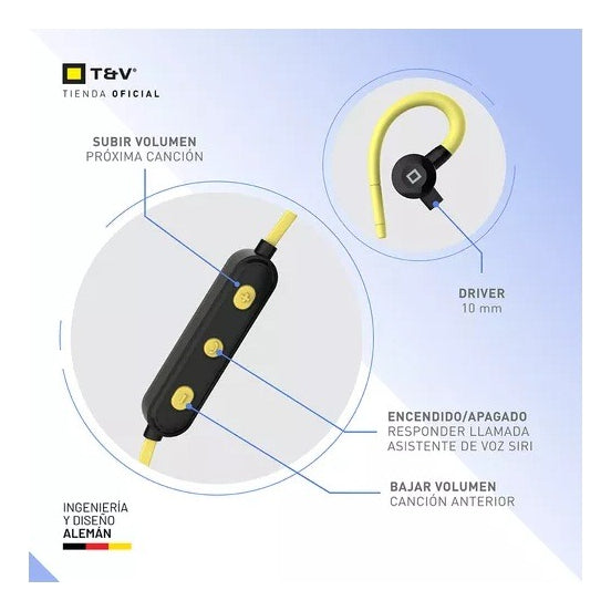 Auriculares Thonet & Vander Vr10 Gen2 Neckband