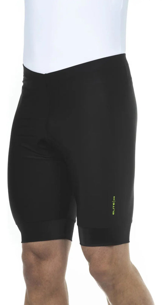 Calza Corta Badana Gel Ciclismo Pro Elite - Negro L
