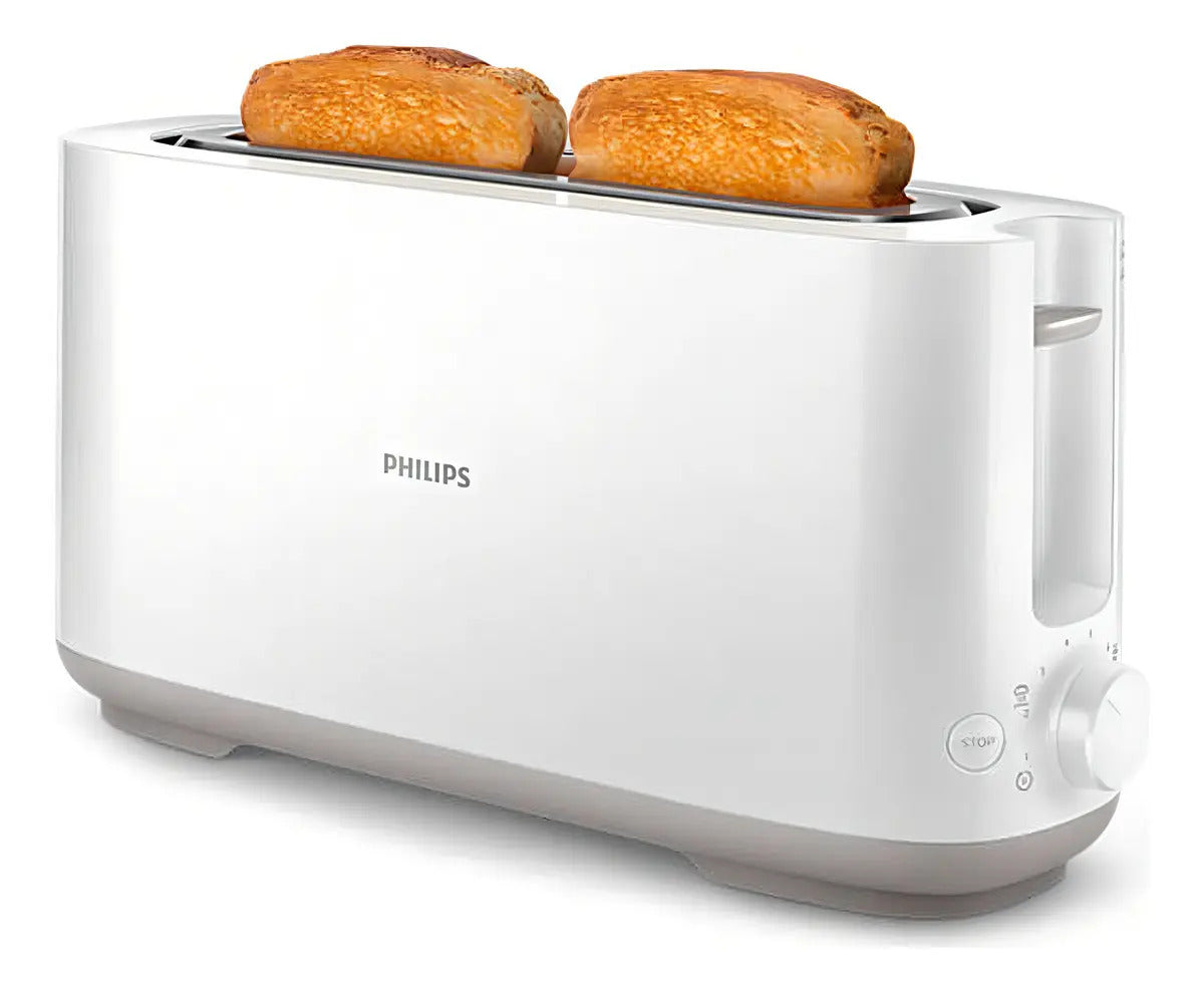 Tostadora Philips Para Todo Tipo De Pan Hd2590/00 Blanco