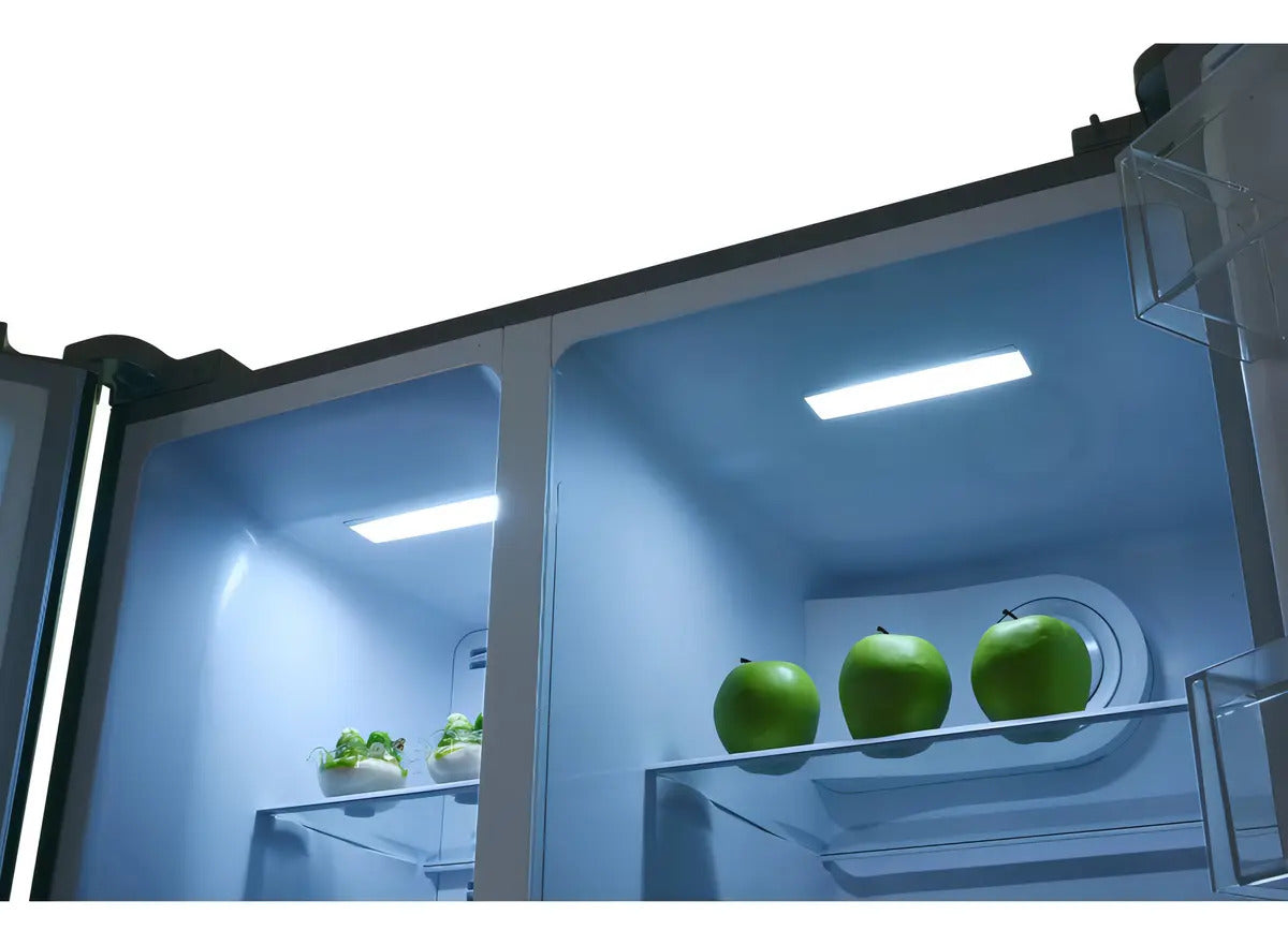 Heladera Smartlife Side By Side 690 Lt Inv Sl-sbs690sdi Qofe Inox