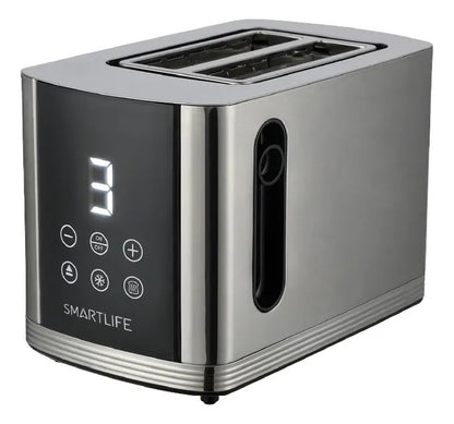 Tostadora Smartlife Digital 2 Panes Sl-to1520 - Plateado