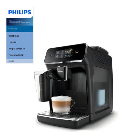 Cafetera Expreso Automática Lattego Ep2231/42 - Negro