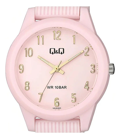 Reloj Q&q Silicona Dama 32mm Vs13j005y - Rosa