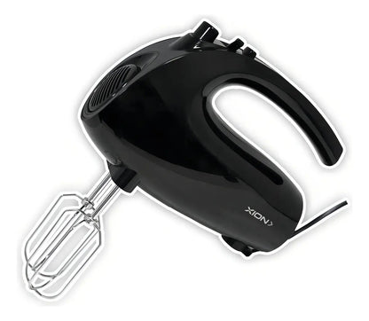 Batidora De Mano 200w Xion 5 Velocidades Xi-ba200 Negro