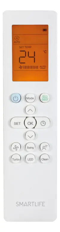 Aire Acondicionado Smartlife 24000 Btu Inv Sl-acfc2524inv Qo Blanco