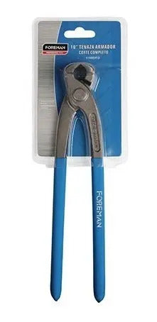 Tenaza Armador Corte Entero Foreman 10''