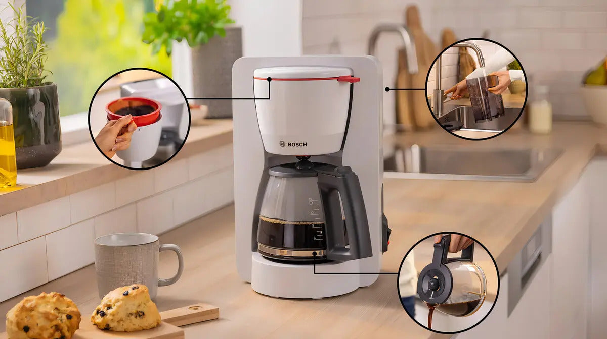 Cafetera De Goteo Bosch Tka2m11 Mymoment Blanco