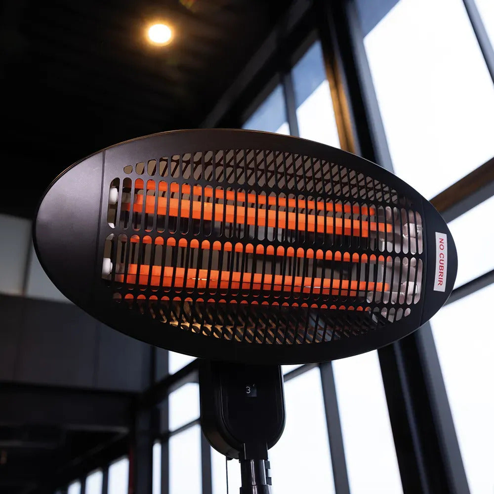 Calefactor Infrarrojo Para Exterior Xion Xi-es201e Negro