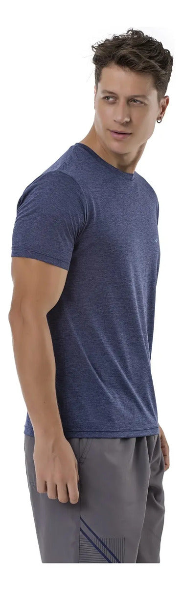 Remera Running Deportiva Uv50+ Calidad Premium Elite Gris 2xl
