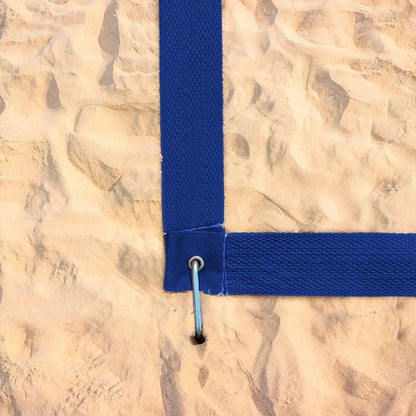 Cinta De Marcaje Azul Para Beach Volley Gismar - Azul