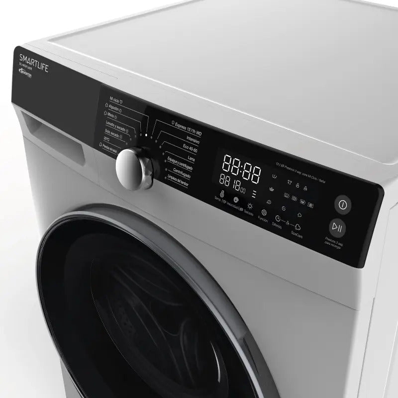 Lavasecarropas Smartlife 8 / 6 Kg Inverter Wdfl806 Blanco