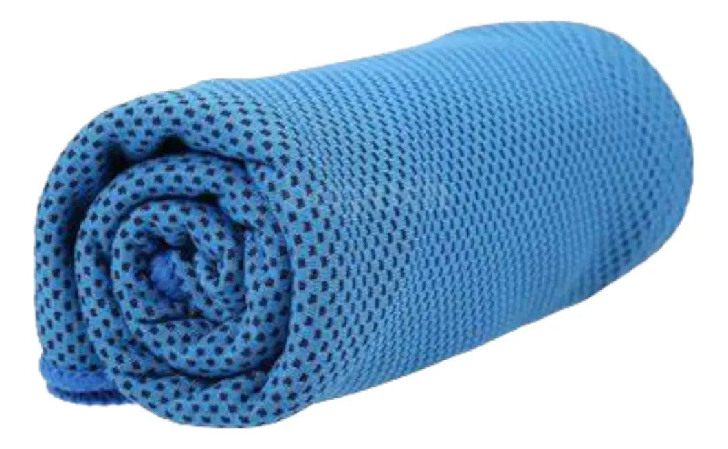 Toalla Refrescante Azul 30cm × 80cm Gym Livepro - Azul
