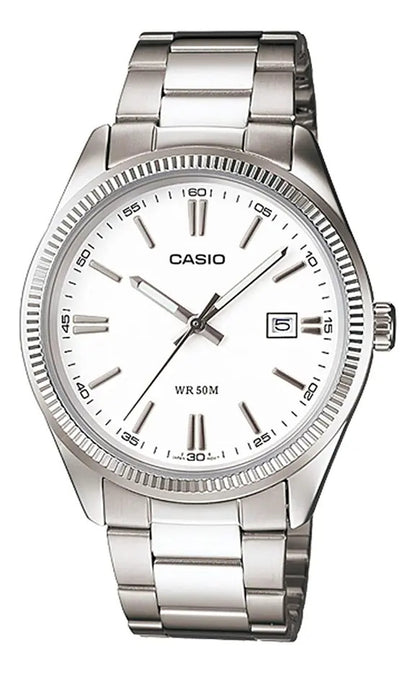 Reloj Casio Metal Hombre Mtp-1302d7a1 - Plateado