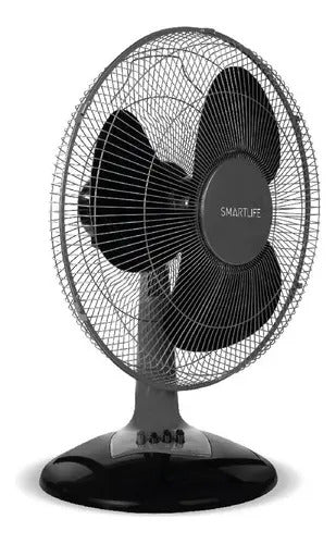 Ventilador De Mesa Smartlife 40cm 3 Vel Sl-tf40b - 40 Cm Negro Negro Plástico
