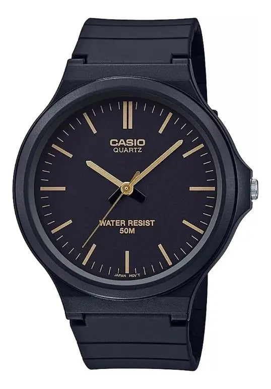 Reloj Casio Silicona Mw-240-1e2v - Negro