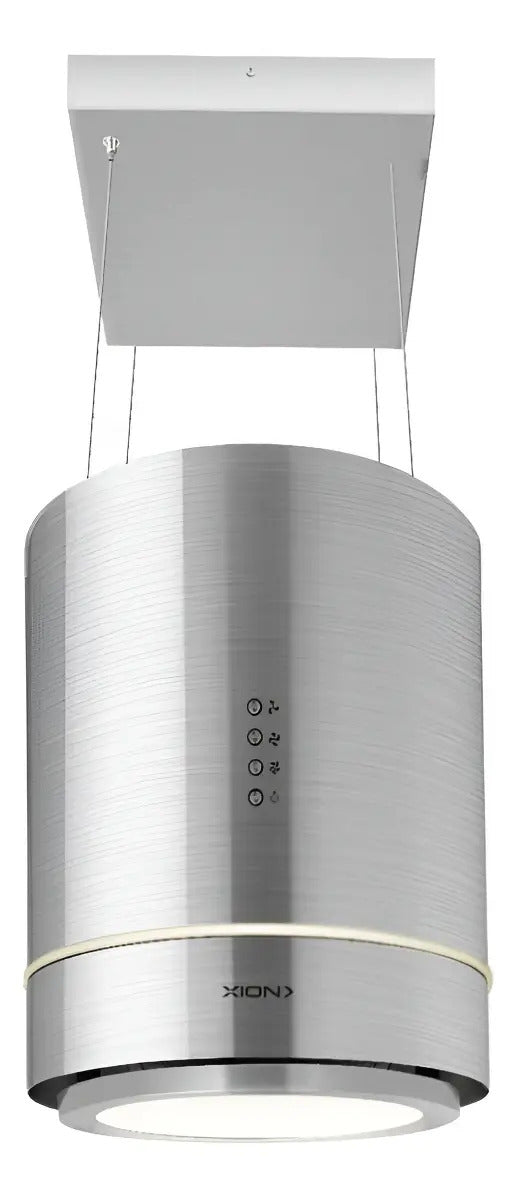 Campana Extractora Xion Isla De Inox 38cm Xi-ec750 Gris