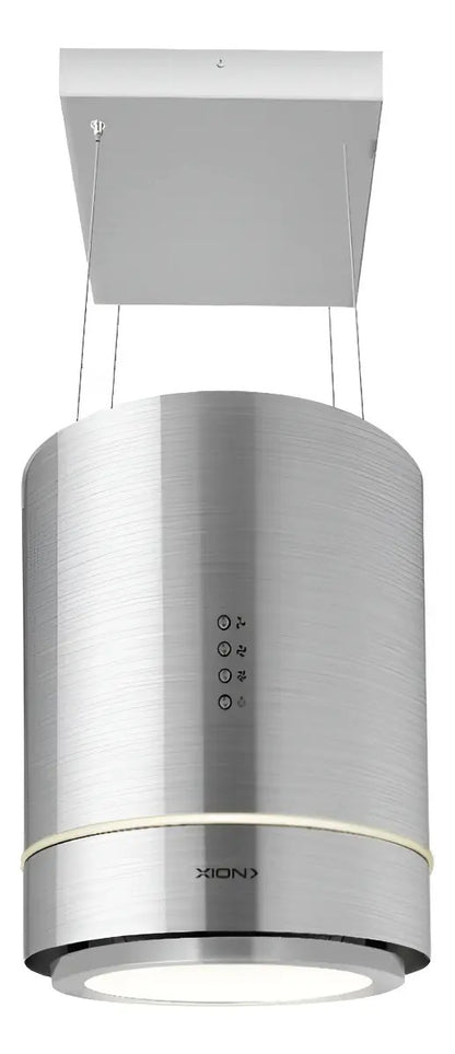 Campana Extractora Xion Isla De Inox 38cm Xi-ec750 Gris