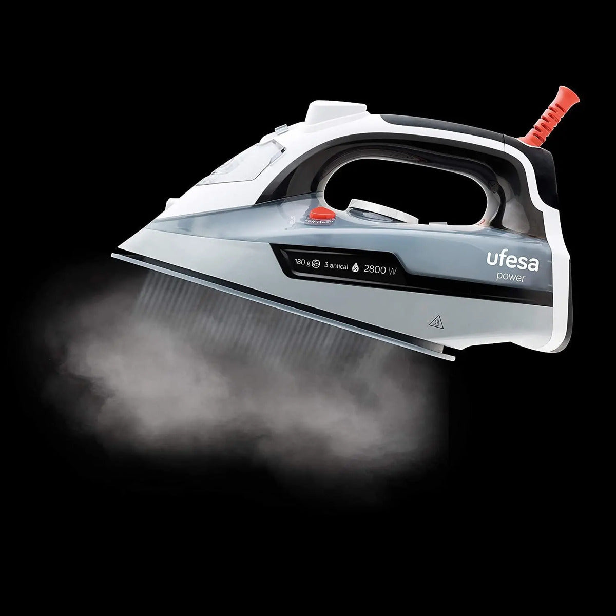 Plancha A Vapor Ufesa Power Base Cerámica 2800w Pv3285 Gris